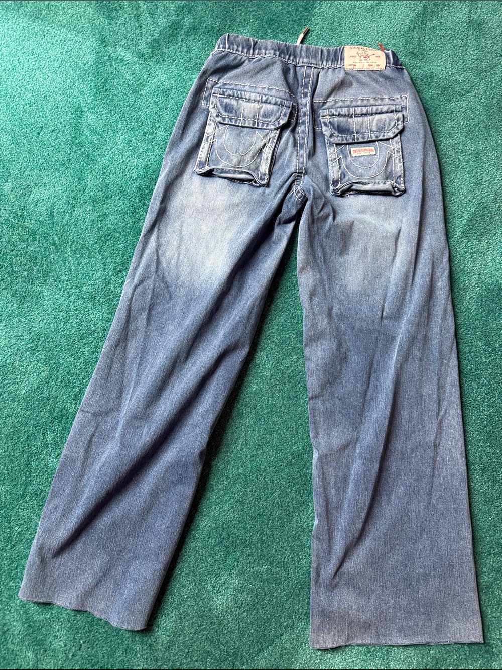 True Religion Bobbi Baggy Jeans Sz 24 - Picture 6 of 7